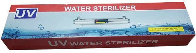 Стерилизатор воды UV-25W-R, 6GPM, 1/2"