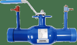 Кран шаровой линейно регулирующий под приварку, DN 50, PN 40, (HBV 113R), КШП, Ст. 20