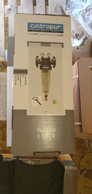 Водоочиститель Cintropur 650 2 1/2" ( в комплекте с мешком 25 и ключом)