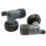 Монтажные фитинги угловые Clack 1" V3007