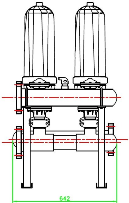 Система фильтрации HF-A2-2-3 130 мкм