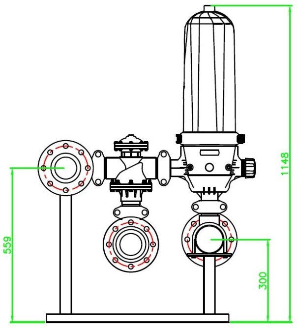 Система фильтрации HF-A2-2-3 130 мкм