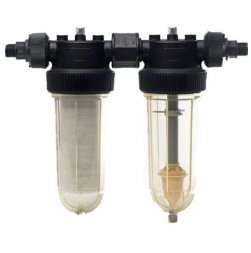 Фильтр сдвоенный Cintropur NW 25 DUO 1" с ключом механический и засыпной