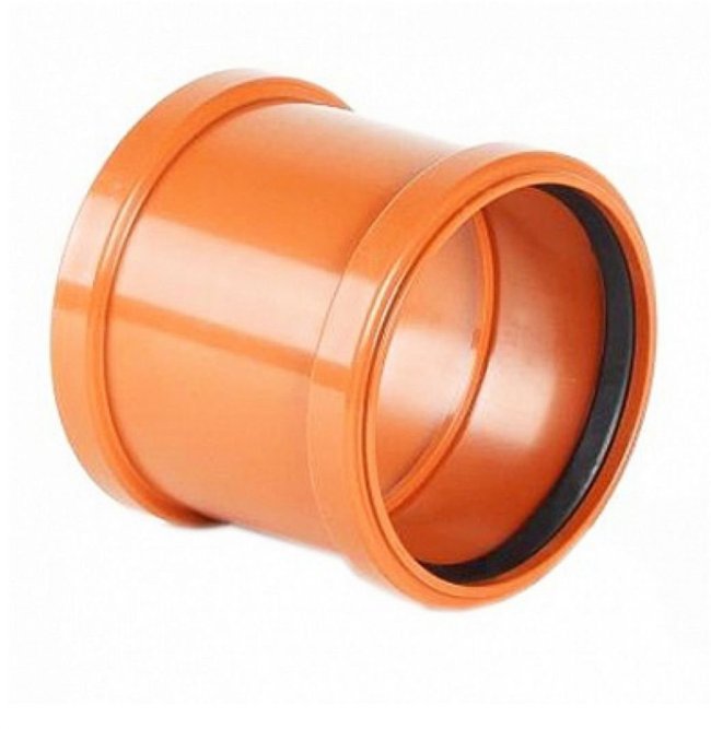 Муфта НАРУЖНАЯ двухрастр. 160 Политэк