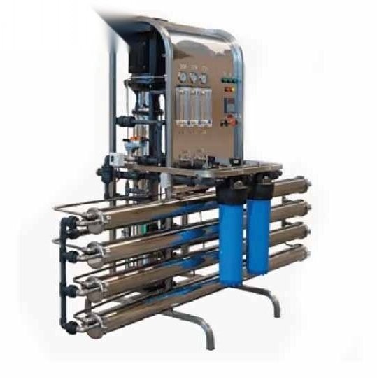 Система обратного осмоса AQUAPHOR APRO-L-700-22S-G-D-F-PB (HP26bar, 4xLP 4040)