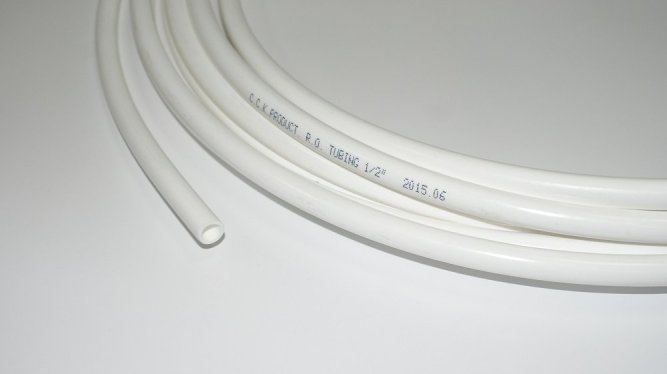 Трубка белая TU-4W 1/2" 60м