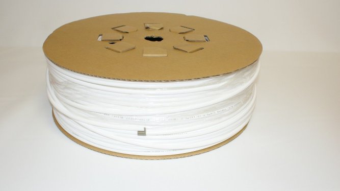 Трубка белая TU-2W 1/4" 300м