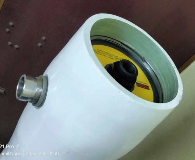 Крышка корпуса мембраны FRP 8040 side port