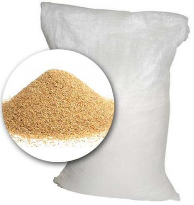 Кварц зернистый 1-2 мм (мешок 40 кг)