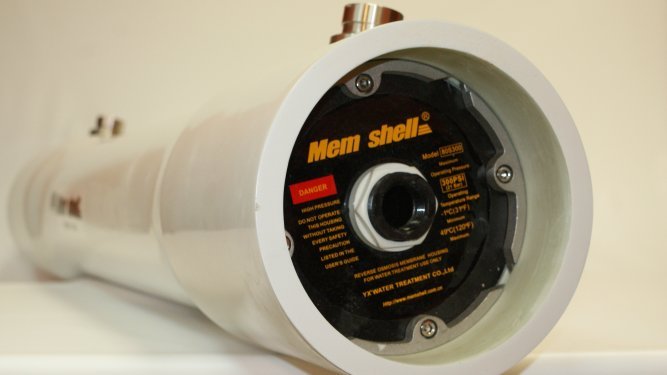 Корпус мембр. стекловол-й FRP-8040-3W (300 psi) side port