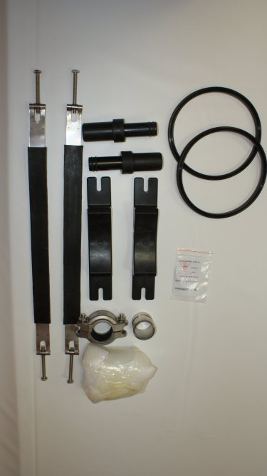 Корпус мембр. стекловол-й FRP-8040-3W (300 psi) side port