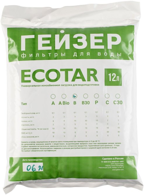Экотар В, 12л