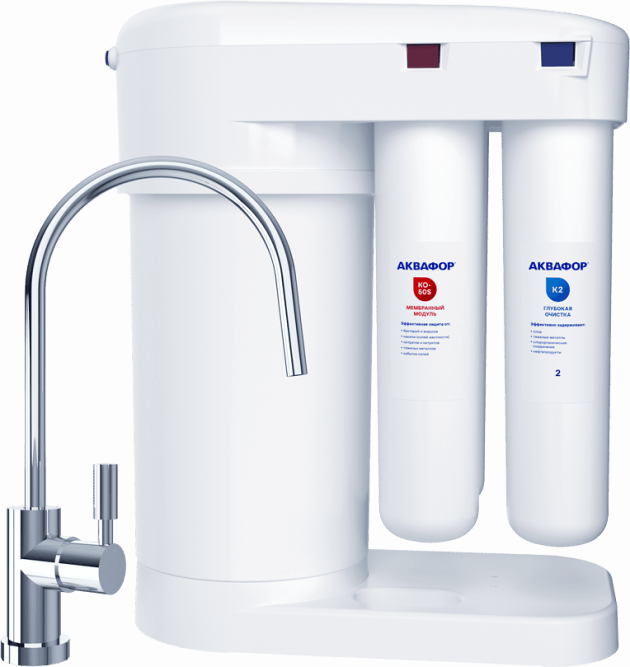 Фильтр для умягчения воды Аквафор WS1000-Si/0.8 + подарок Морион DWM-101SN