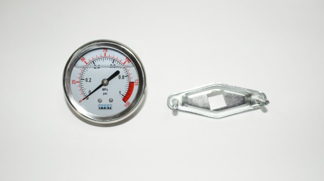 Манометр жидконаполненный осевой PG 150