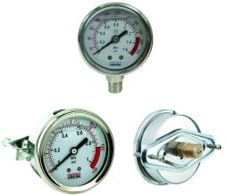 Манометр жидконаполненный осевой PG 150
