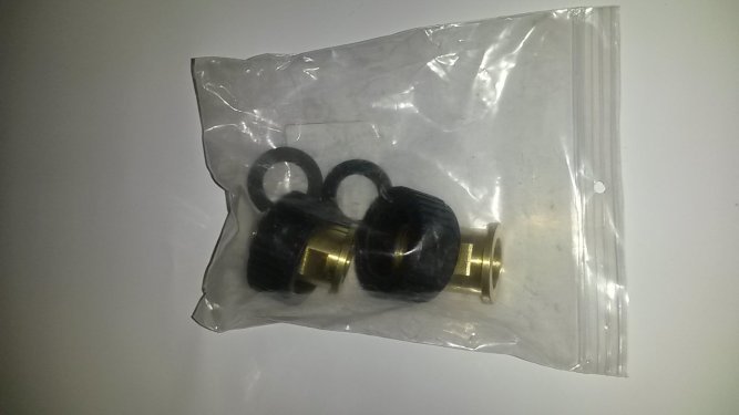 Монтажные фитинги (латунь) 1"