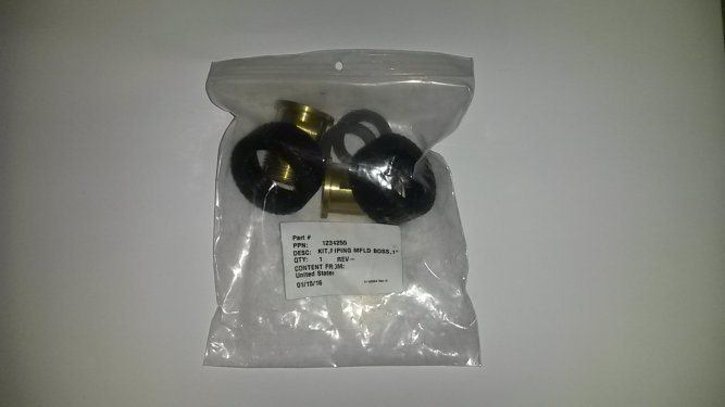 Монтажные фитинги (латунь) 1"