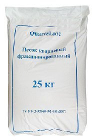 Кварц зернистый 0,4-1,2 мм, 25 кг