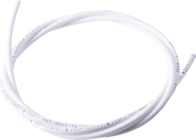 Трубка белая TU-2W 1/4" 1(м)