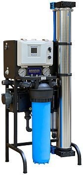 Система обратного осмоса AQUAPHOR APRO-250-D Black (дозатор GRUNDFOS, PLC Aquaphor)
