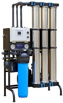 Система обратного осмоса AQUAPHOR APRO-S-750-CF-G-F-3 Black (без дозатора, PLC Createc)