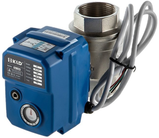 Кран с сервоприводом KLD100 3-х 1” 220V