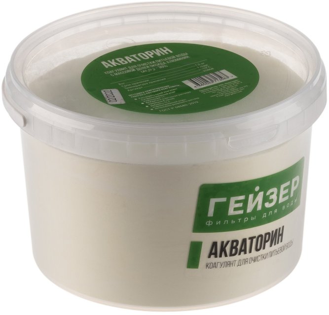 Коагулянт Гейзер Акваторин 1,5 кг