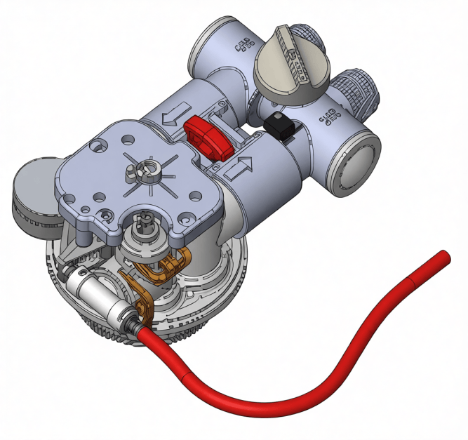 Гидрораспределитель в тех. таре