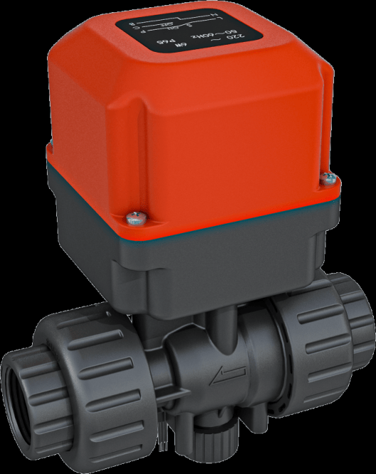 Кран шаровый RUNXIN Q91103-50 (Q911013-50/24V)