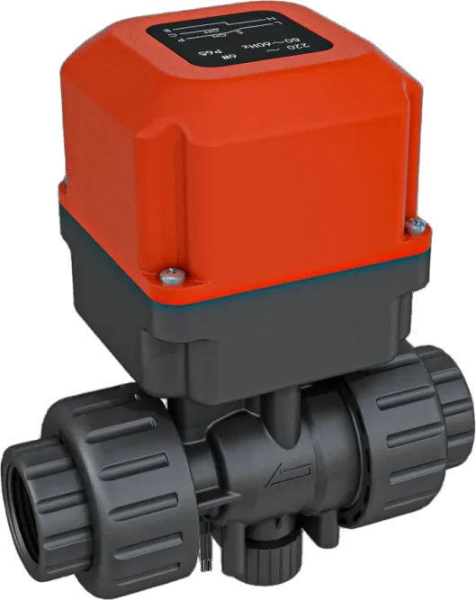 Кран шаровый RUNXIN Q91103-50 (Q911013-50/24V)