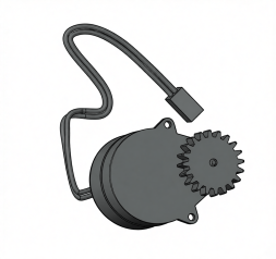 Электродвигатель SNP 12VAC 60Hz 4/3RPM CW 3W