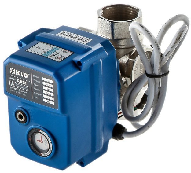 Кран с сервоприводом KLD100 2-х 1” 220V