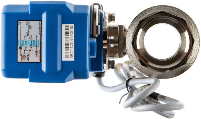 Кран с сервоприводом KLD200 2-х 1 1/4” 220V