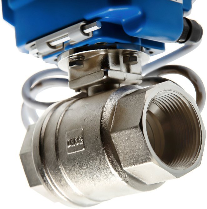 Кран с сервоприводом KLD200 2-х 1 1/4” 220V