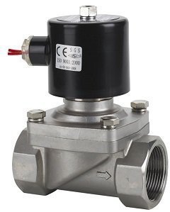 Клапан электромагнитный 40 N/C 1 1/2" нержавеющий прямого действия