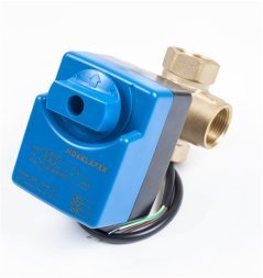 Кран шаровой 3-х ходовой с электроприводом DN 32 MS-311-32