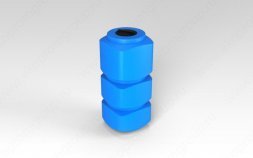 Емкость L 750 синий (1710х 750х 750)