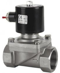 Клапан электромагнитный 15 N/C 1/2" нержавеющий прямого действия