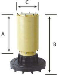 Дистрибьютор верхний H173 (3"BSPP) (36-63” tanks)
