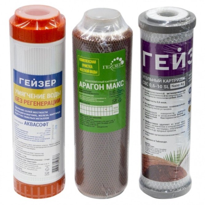 комплект сменных картриджей №17