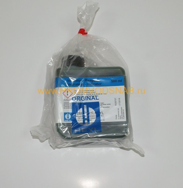Индикат. р-р 500ml, 0,25 - 2,5°dH