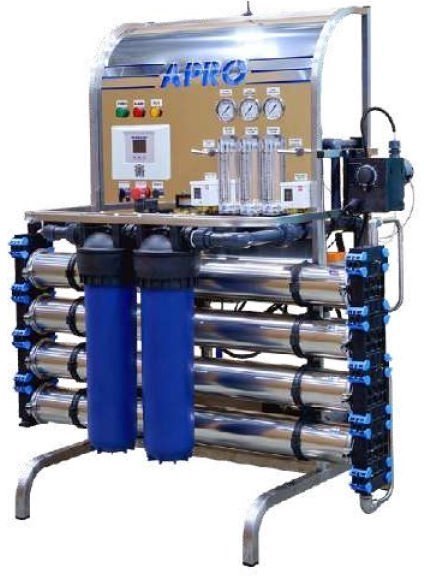 Система обратного осмоса AQUAPHOR APRO-HP-750 SST (PLC Aquaphor, Grundfos, без дозатора)